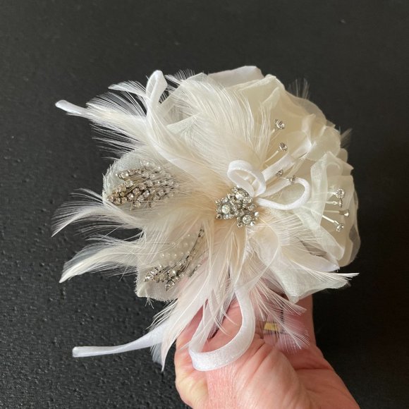 Maria Elena WEDDING Hair + Pin Combination Piece /  Swarovski Crystals main image 15